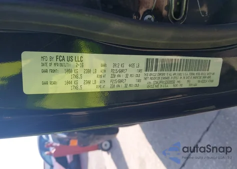 2016 Jeep Patriot High Altitude Edition из США, поврежденный, VIN 1C4NJPFA1GD699556